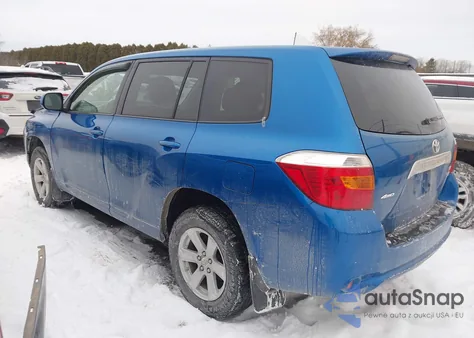 2008 Toyota Highlander z USA, uszkodzony, nr VIN JTEES41A582074427